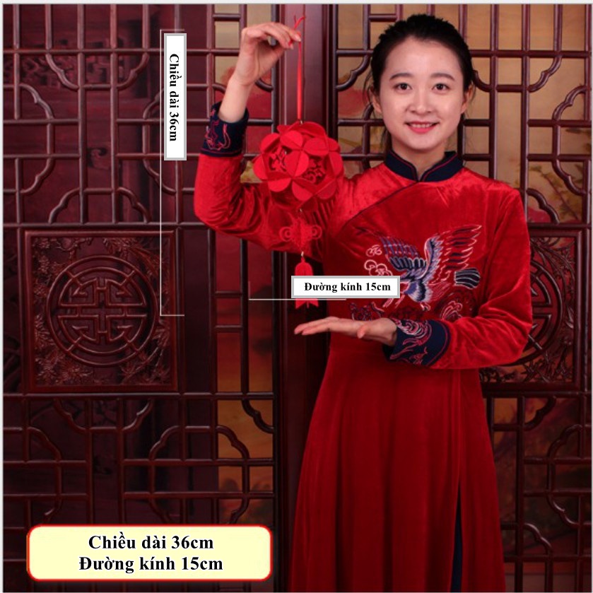 Lồng Đèn Nỉ Trang Trí