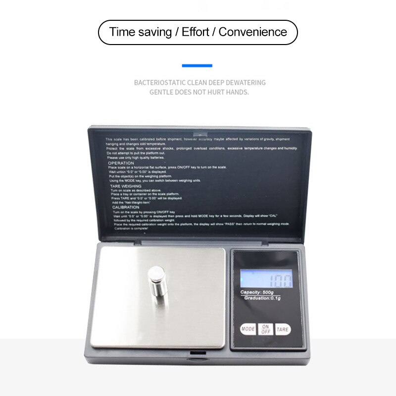 Cân Điện Tử Mini 0.001g Độ Chính Xác Cao Màn Hình LCD