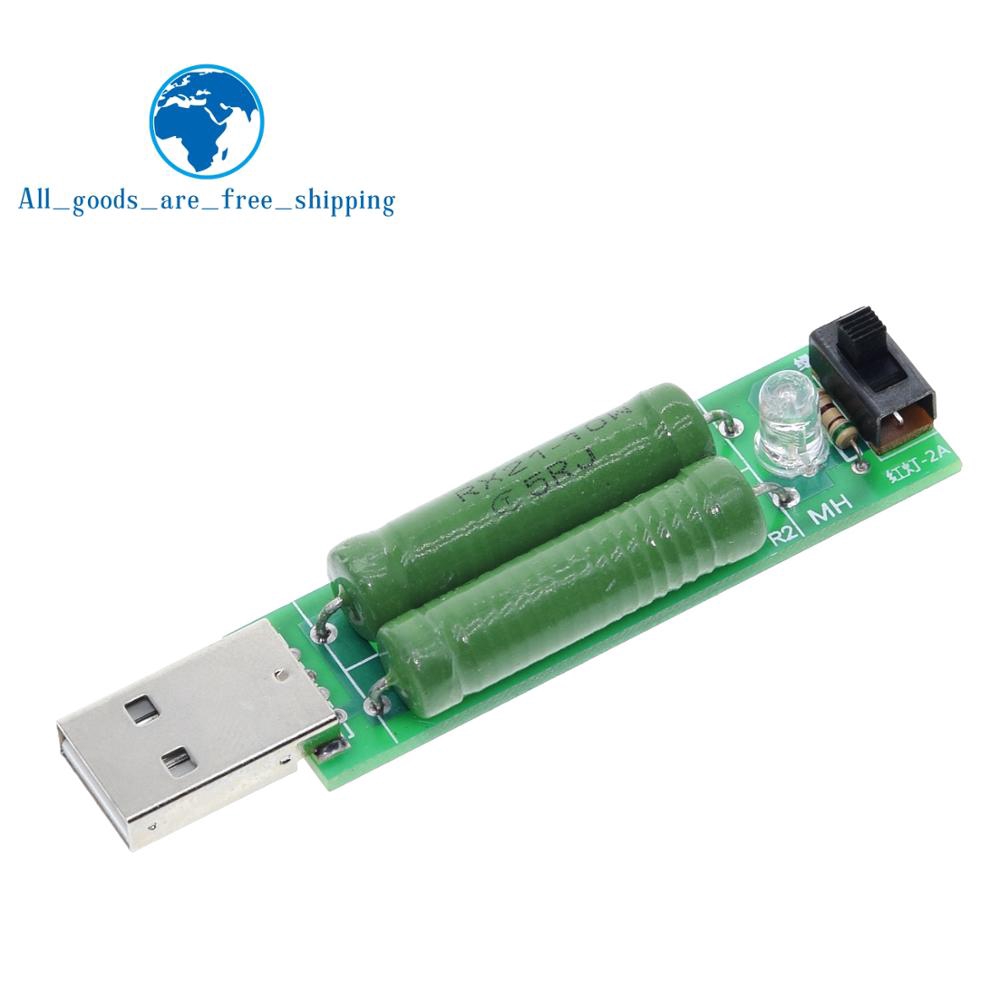 Usb Kiểm Tra Điện Trở 2a / 1a Có Đèn Led Xanh Lá / 2a