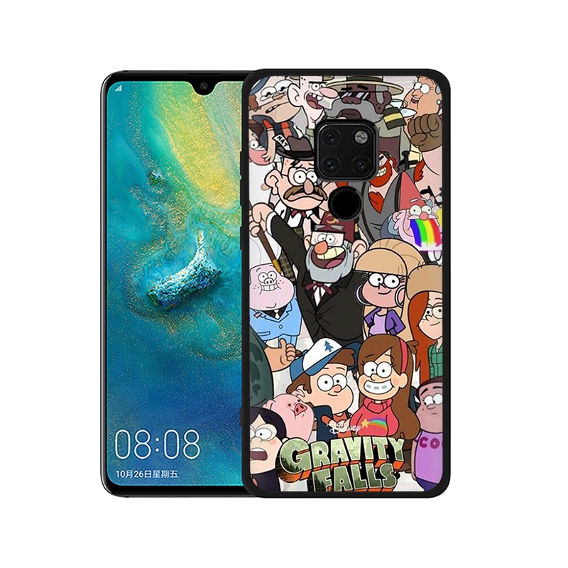 Ốp Điện Thoại Dẻo Họa Tiết Hoạt Hình Gravity Falls Cho Huawei P10 P20 P30 P40 Lite Pro Max P Smart Z Plus 2018 2019 B54