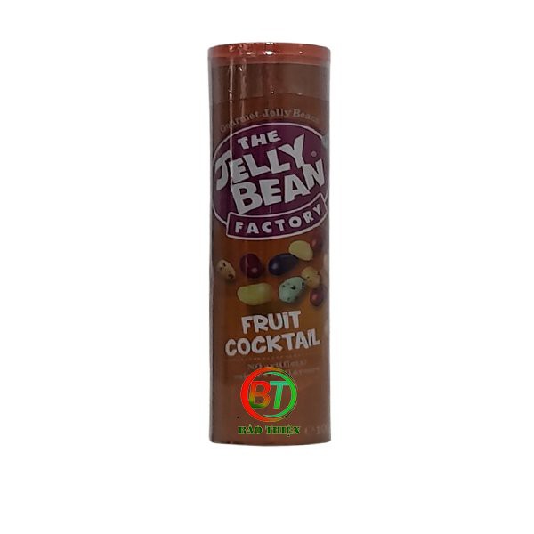 (3 vị) Kẹo hạt trái cây Jelly Bean ống 100g(date 5/2022)