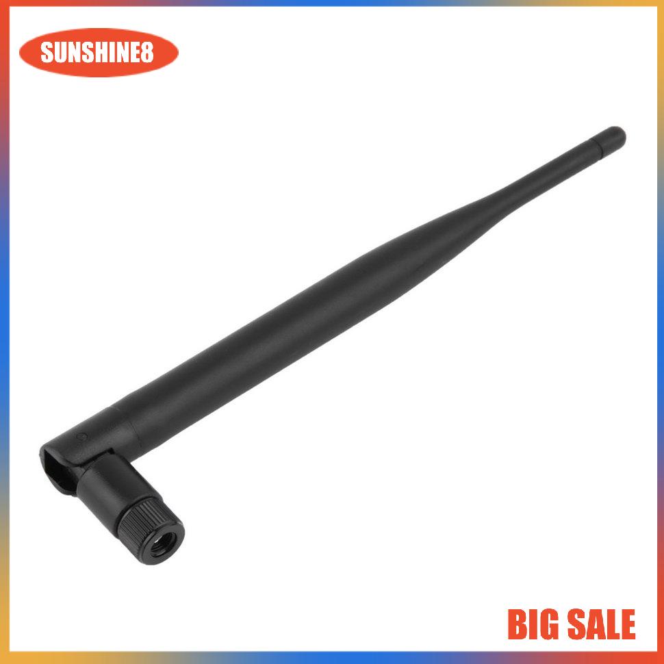 【SUN】[NEW]2.4GHz 7dBi Wireless WIFI Antenna Booster WLAN RP-SMA f PCI Card Modem Router