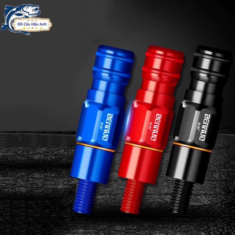 Đầu Nối Cán Vợt Tốc Độ Bennuo, Khớp Nối Vợt Cá Mở Rộng Gắn và Gỡ Mặt Vợt Nhanh Chóng Chất Liệu Hợp Kim Cao Cấp DCC5
