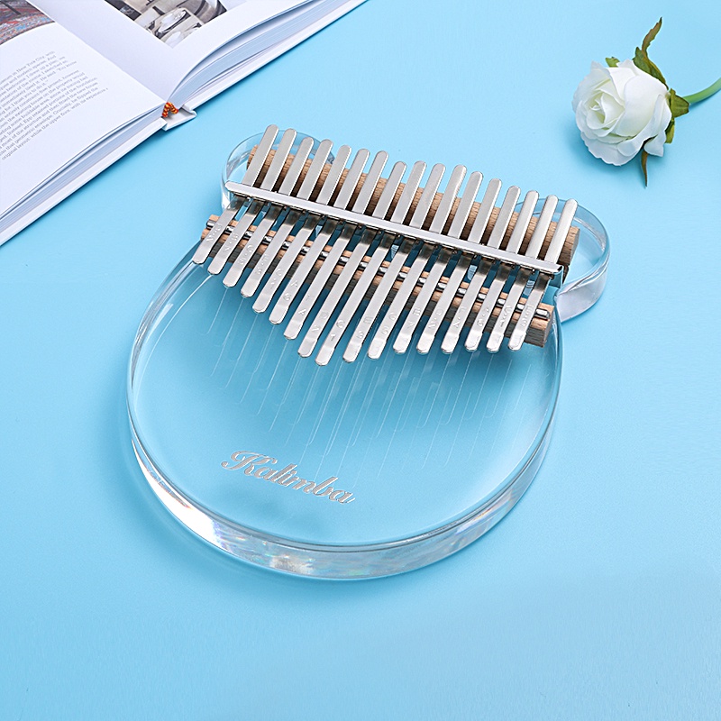 【khuyến mãi】Đàn Kalimba Bằng acrylic Trong Suốt 17 Phím