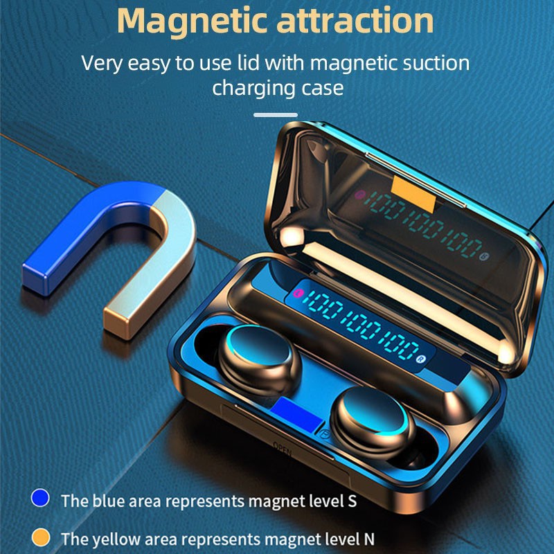 Tai nghe Bluetooth không dây Amoi F9 Tws | BigBuy360 - bigbuy360.vn
