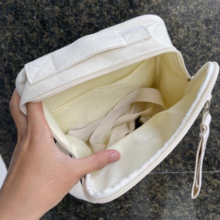 Balo phong cách Hàn Quốc Thêu Gấu Cho Bé Kèm Dây Chống Lạc
