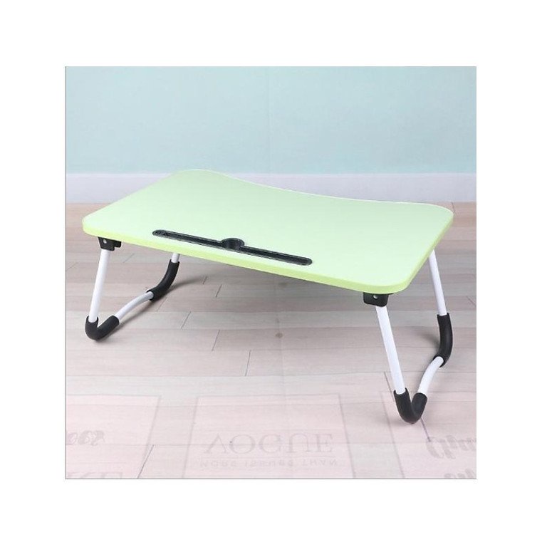 Bàn học gấp gọn, Bàn gấp gọn có khe để điện thoại, máy tính bảng đa năng