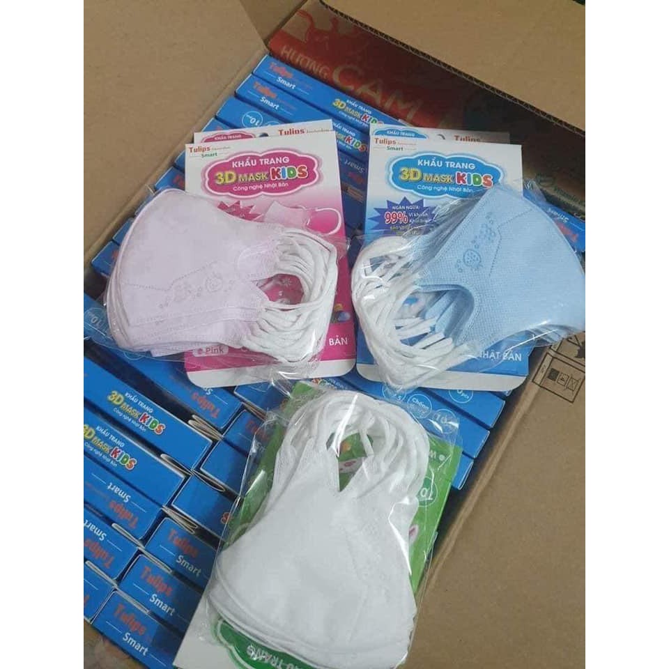 Khẩu trang Tulip 3D mask kids - Công nghệ NHẬT BẢN