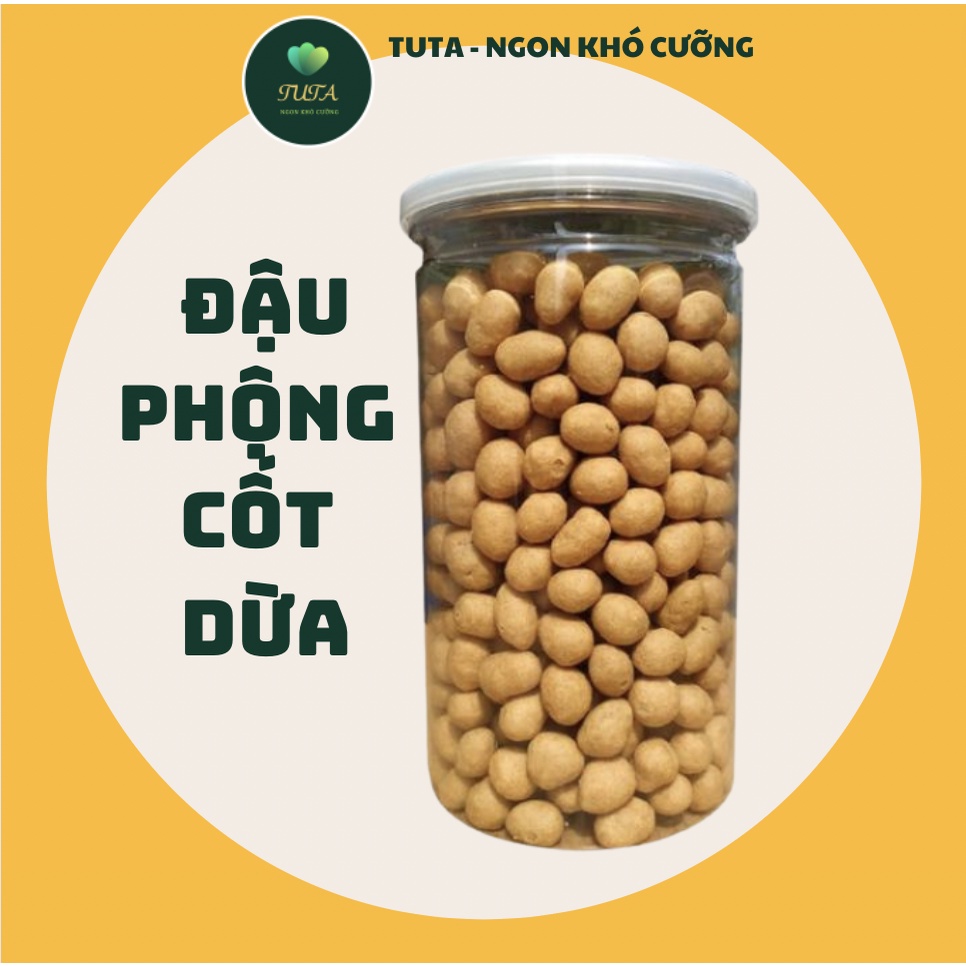 Đậu Phộng Da Cá Nước Cốt Dừa