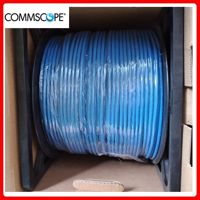 Dây cáp mạng COMMSCOPE/AMP Cat6 UTP cáp mạng xịn đi ngoài trời bấm sẵn 2 đầu 35m-60m Test thông mạng trước khi giao