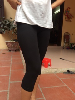 Quần legging lửng
