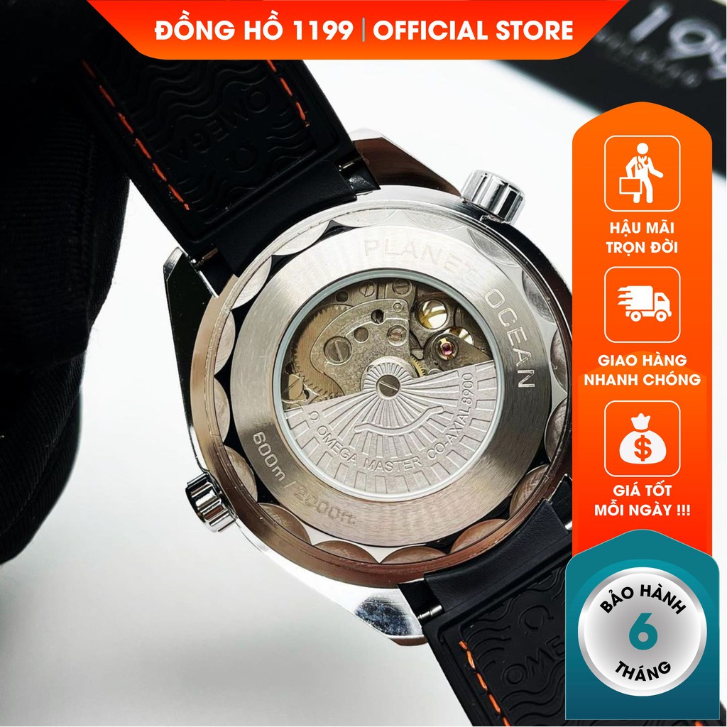 [QUÀ TẶNG] Đồng hồ nam - Đồng Hồ Cơ Dây Vải Sang Trọng Lịch Lãm Sports Chuẩn Bảo Hành 6 Tháng 1298.HY - 1199 Watches