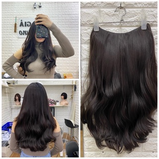 Tóc Giả Kẹp U Xoăn 50cm