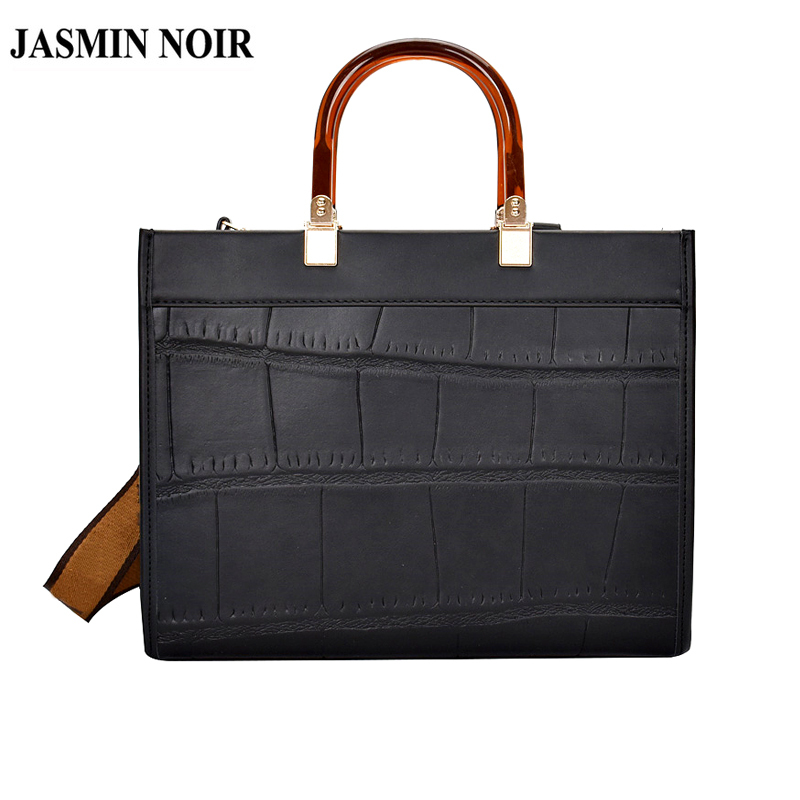 Túi Xách JASMIN NOIR Da PU Cỡ Lớn Thời Trang 2020 Thanh Lịch Cho Nữ