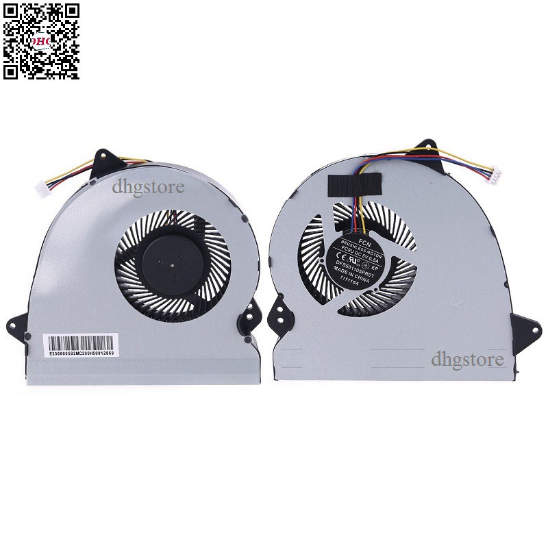 Fan quạt tản nhiệt CPU laptop Asus ZX50J GL552 GL552JX GL552V GL552VX GK552VW ZX50V