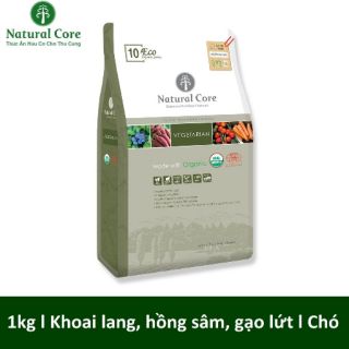 Thức ăn rau củ natural core 1kg