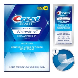 Miếng dán trắng răng Crest 3D White Mỹ các loại