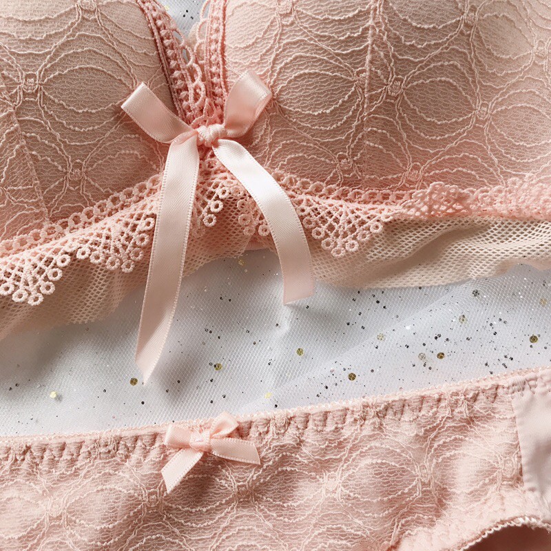 Bộ đồ lót ren cao cấp Princess, Set đồ lót ren không gọng đệm vừa nâng ngực hàng Cao Cấp AR132 | BigBuy360 - bigbuy360.vn
