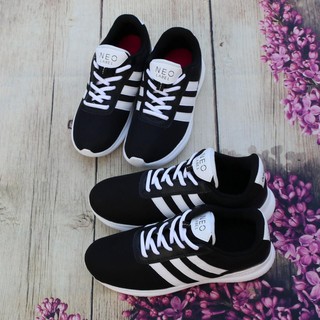 [Chính Hãng] Giày Adidas Nữ Thời Trang đen kẻ trắng [QNS] . 2020 new . 2020 ️🥇 . NEW : ' new 2021 ?