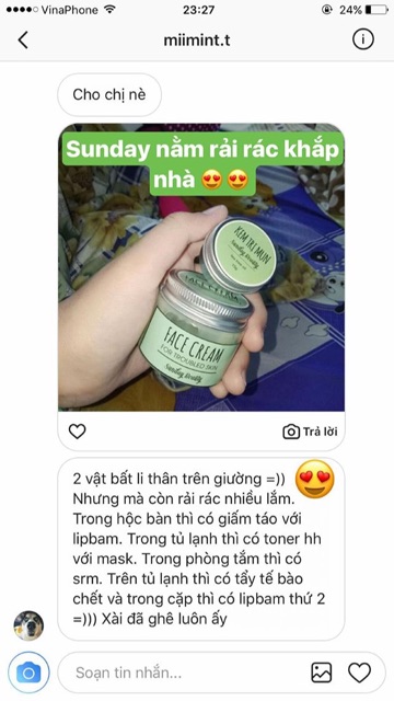 Kem dưỡng da mụn/da nhạy cảm handmade