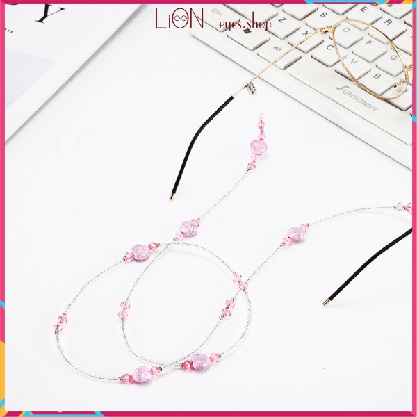 Phụ kiện dây đeo mắt kính thời trang có đính hạt