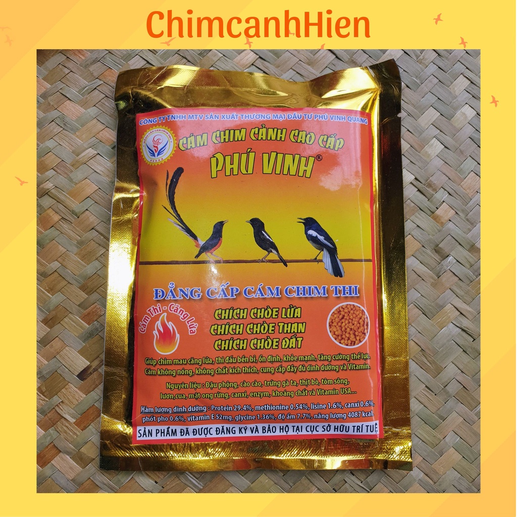 Cám chim cao cấp Phú Vinh - Chích chòe