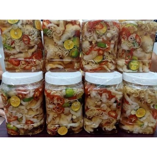 Chân gà rút xương ngâm sả tắc hôp 500g 10-12 chân to