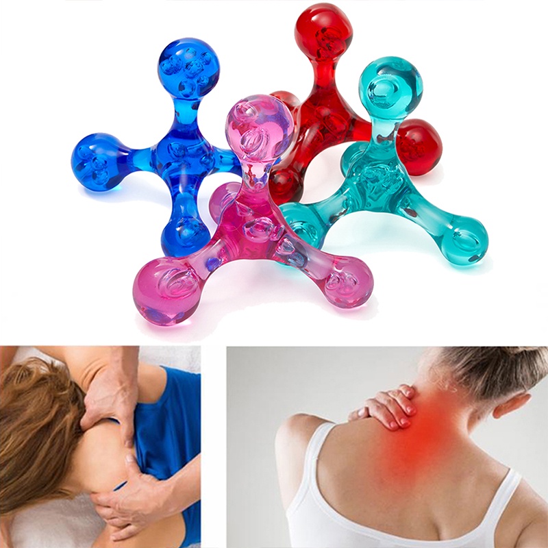 Dụng Cụ Mát Xa Cơ Thể Cầm Tay 4 Quả Bóng Mini Giúp Giảm Mỡ Thừa