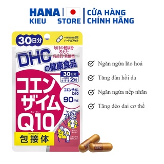 Viên uống Chống lão hóa trẻ da DHC COENZYME Q10 30 Ngày (60v/gói)