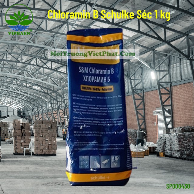 Cloramin B Tiệp Khắc 25%, Bột khử khuẩn Chloramine B S&M Schulke Séc