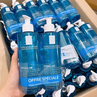 [Hàng Pháp] Sữa rửa mặt La Roche Posay dành cho da DẦU MỤN 400ml