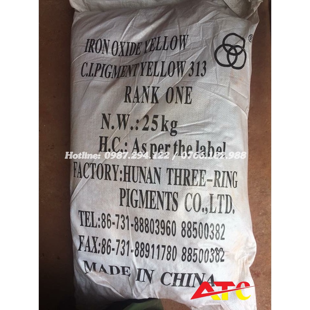 Bột oxit sắt màu vàng G313