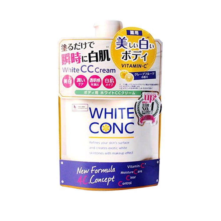 Sữa dưỡng thể body CC Cream Vitamin C White Conic | Nội Địa Nhật Bản