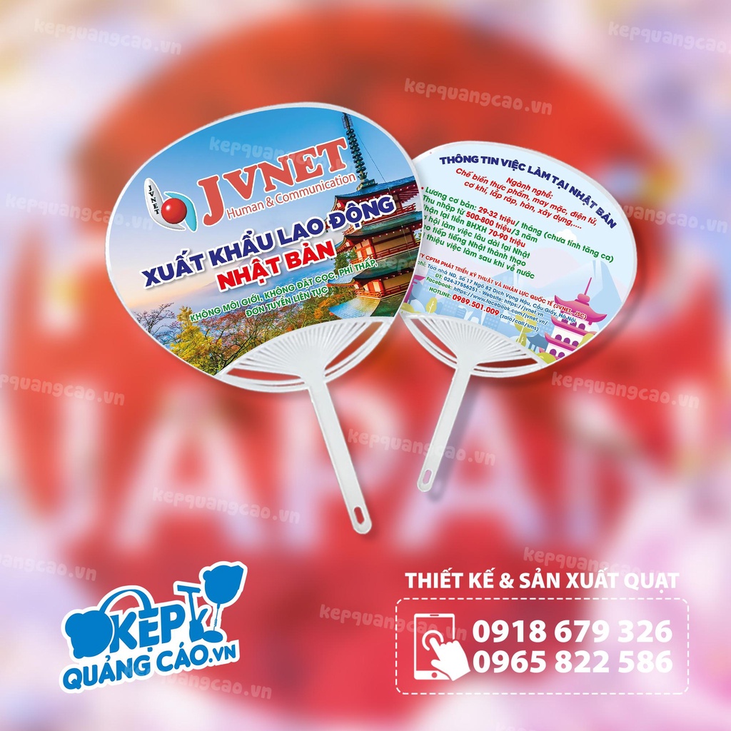 Quạt nhựa cầm tay, phôi quạt - QUẠT NHỰA HOÀN THIỆN - GIAO MÀU NGẪU NHIÊN