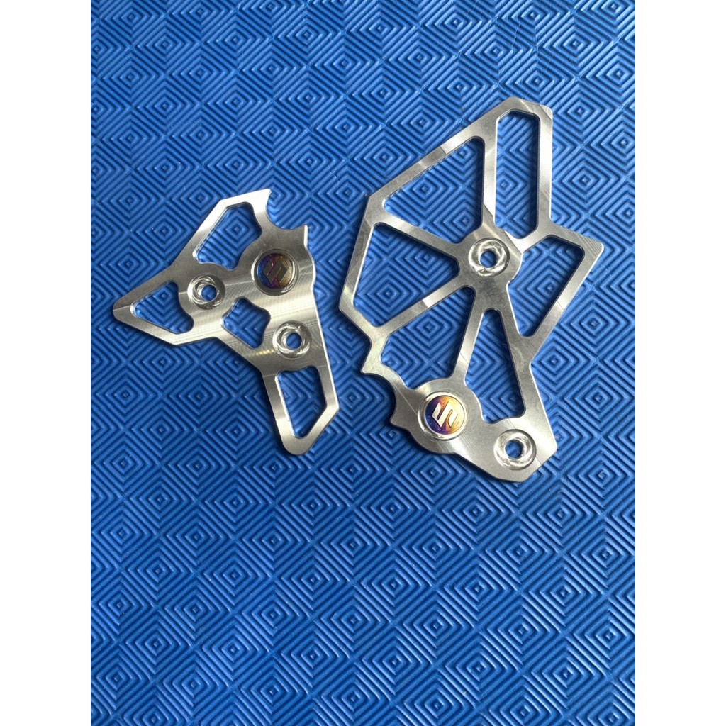 Ốp sườn xe raider fi và satria có logo titan