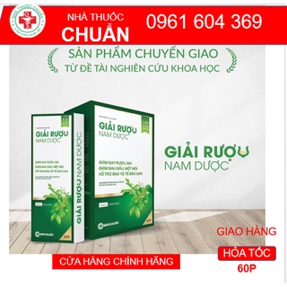 Giải rượu Nam Dược (dạng viên uống / dạng nước) hỗ trợ giải bia, rượu, giảm đau đầu, giảm mệt mỏi sau khi uống bia, rượu