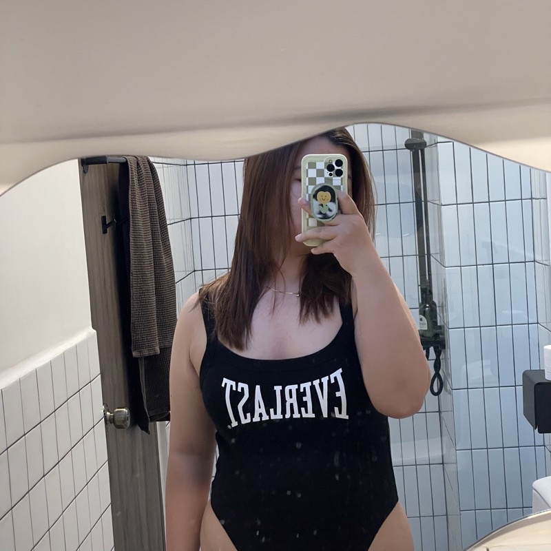 Bodysuit bigsize f21plus everlast