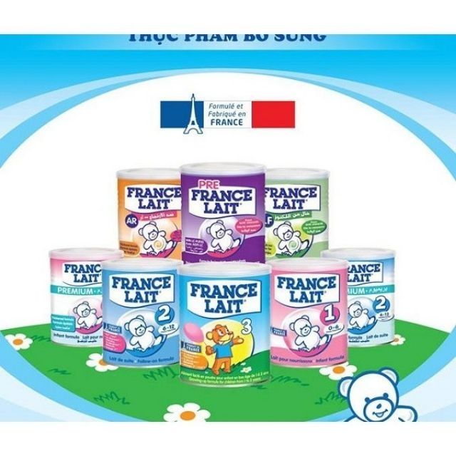 Sữa France lait 1,2,3 - 900g