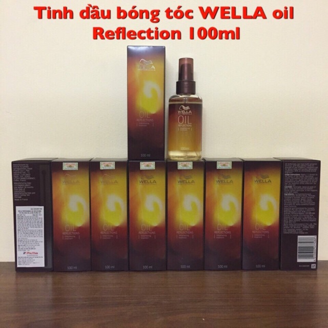 Tinh dầu Argan dưỡng tóc Wella Oil Reflections 100ml ( New 2021 )
