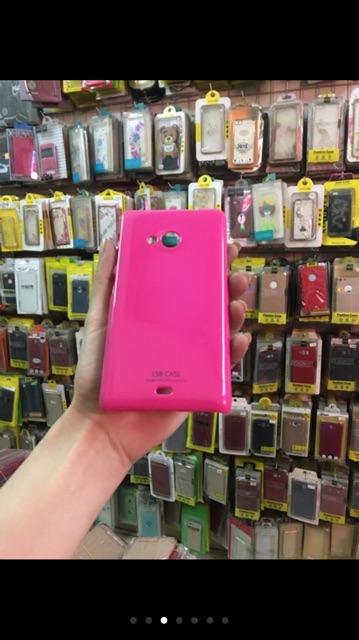 Ốp Nokia 535 Hiệu SGP bóng đẹp