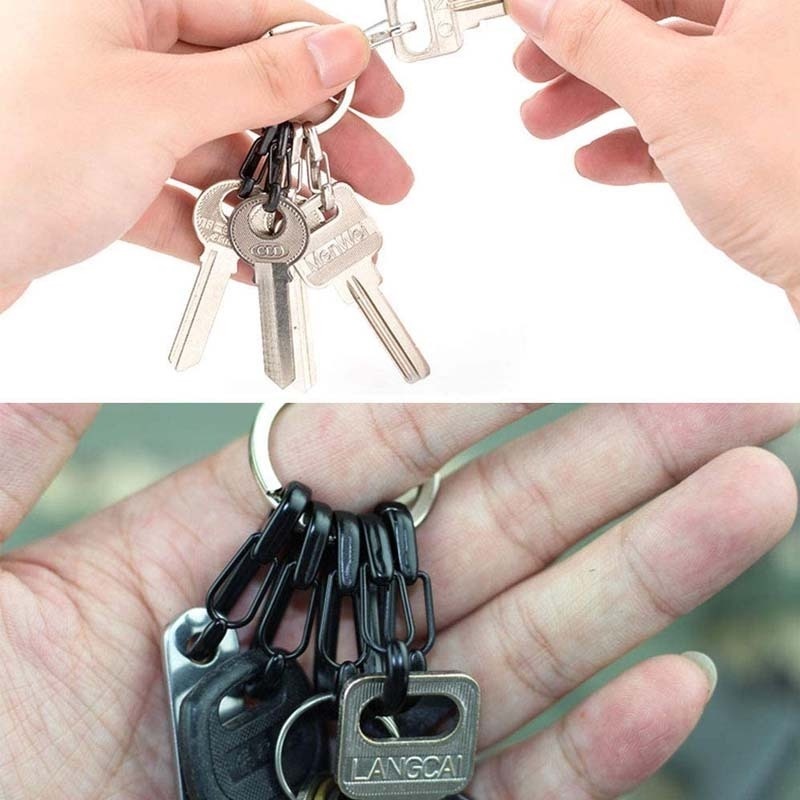 Set 5 Móc Khóa Chữ D Đa Năng Tiện Lợi