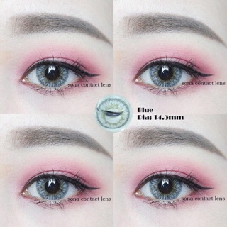 Lens mắt màu blue siêu xinh