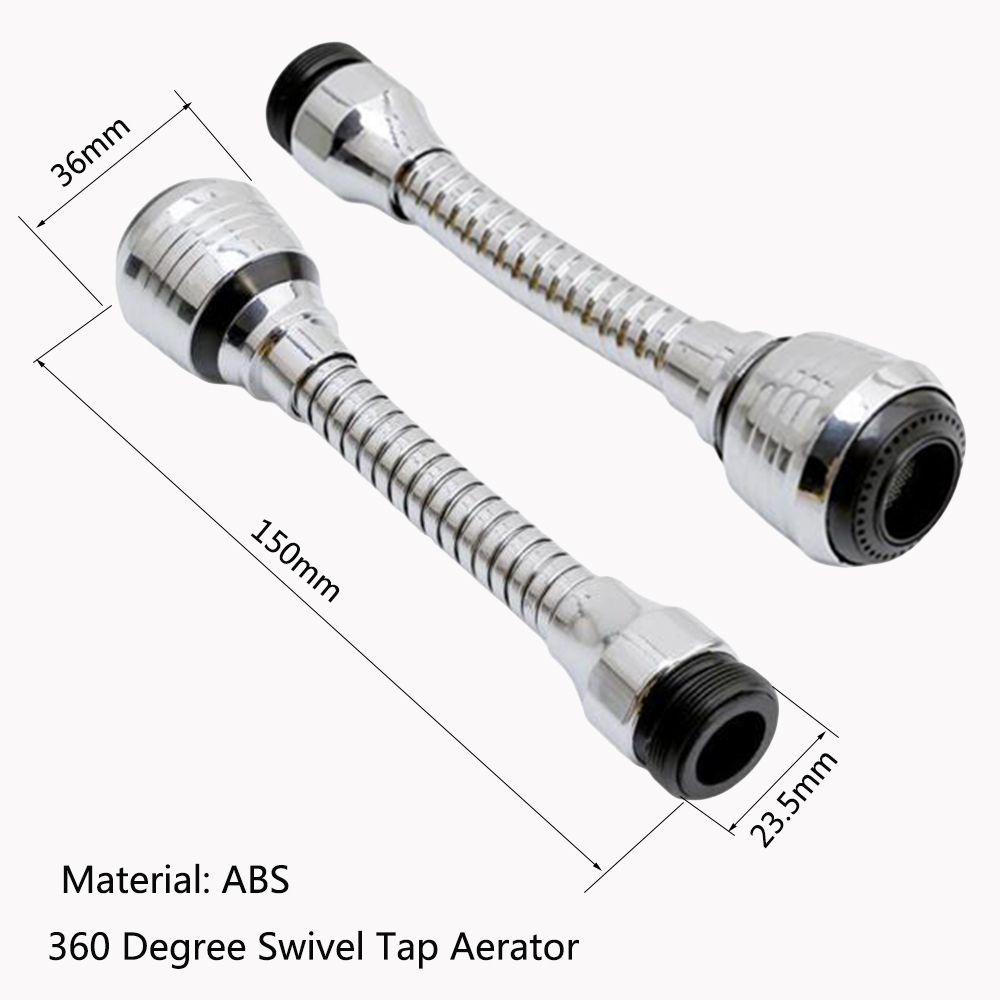 Vòi nước xoay 360 độ bằng nhựa ABS tiện dụng cho nhà bếp