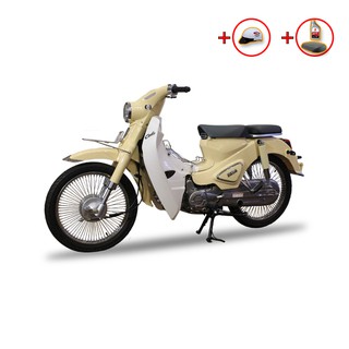 Xe máy CUB 50cc XS MAX (màu kem)