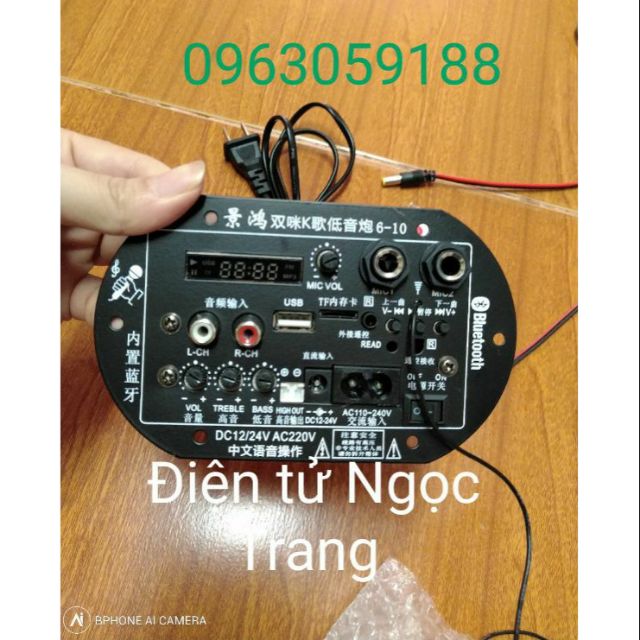Mạch khuyếch đại âm thanh crown hiện thị số