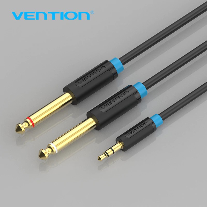 Cáp chuyển đổi âm thanh giắc 3.5mm sang 6.5mm cho đầu khuếch đại DVD