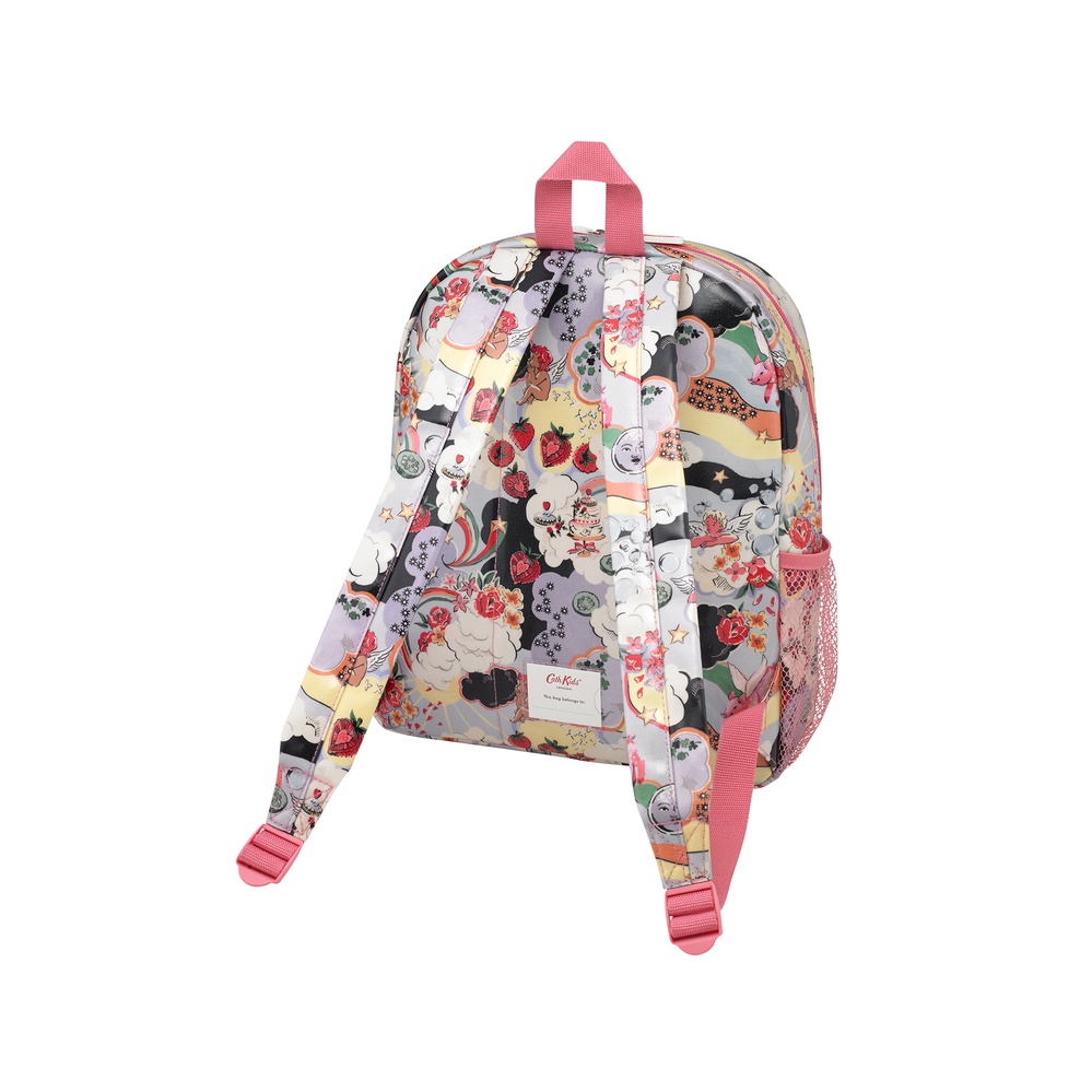 Cath Kidston - Ba lô cho bé /Kids Classic Large Backpack with Mesh Pocket - Self Care  - Blue/Grey -1040616