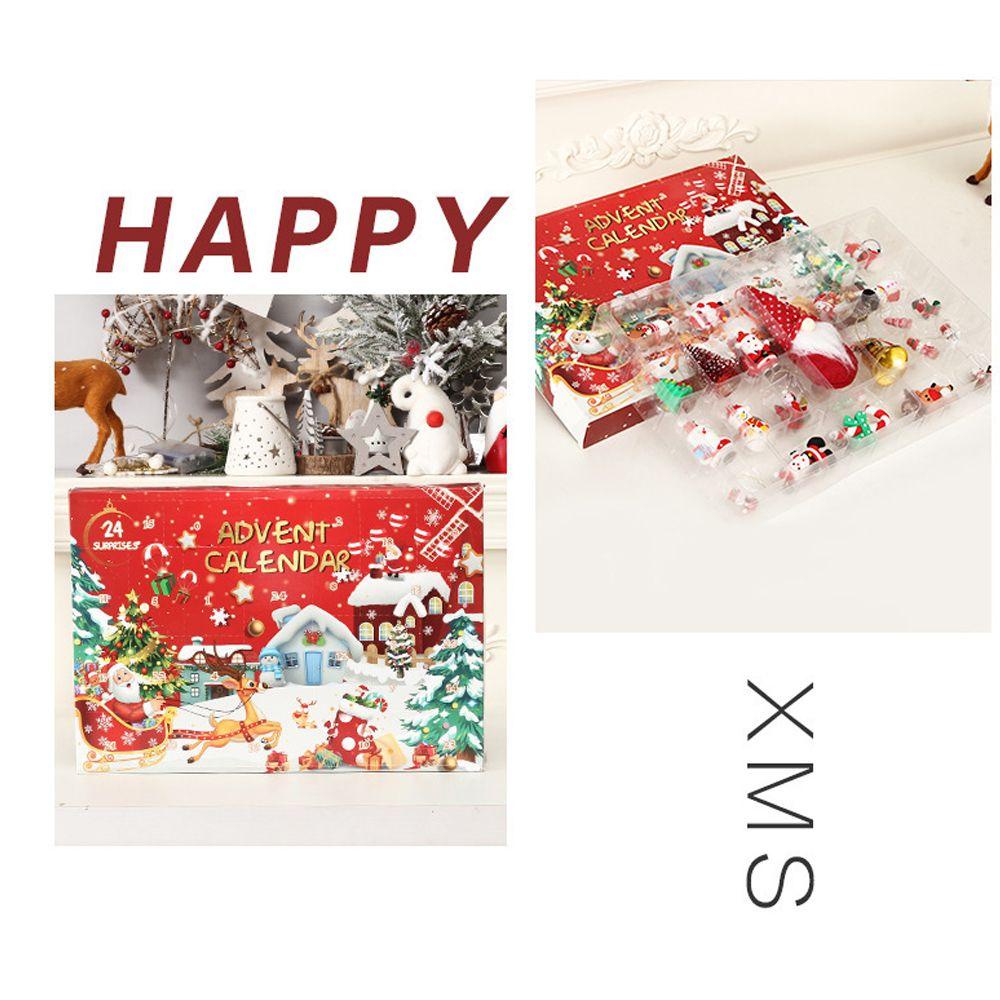 UUMIR Giáng sinh mùa vọng lịch hộp bất ngờ xmas quà tặng đếm ngược lịch hộp quà mặt dây chuyền đồ chơi