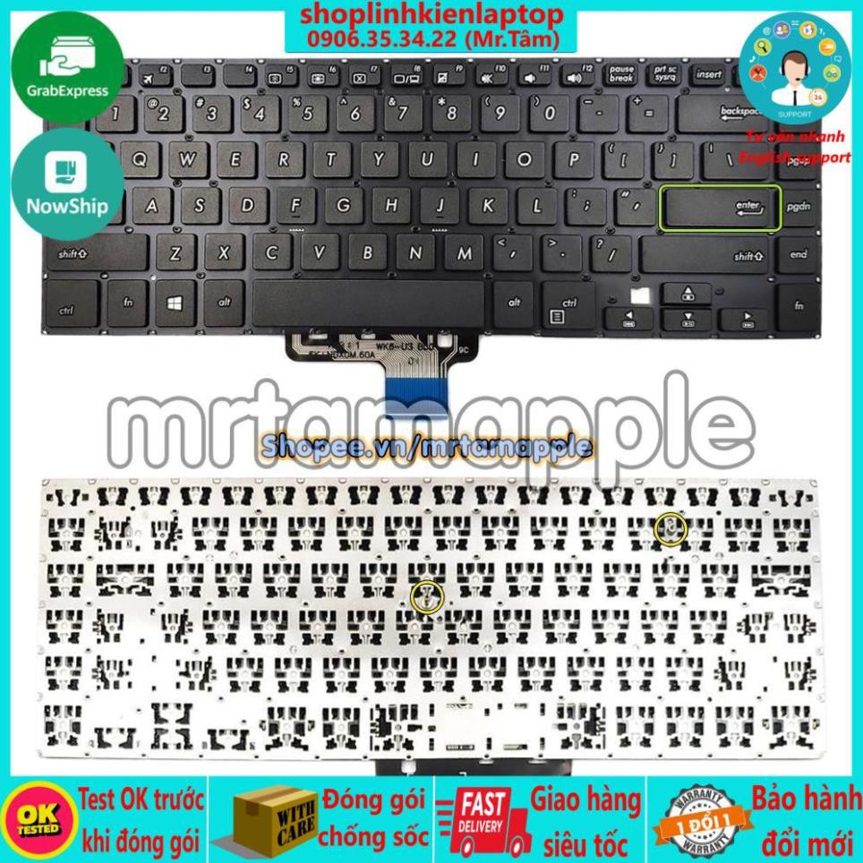 (KEYBOARD) BÀN PHÍM LAPTOP ASUS S510 dùng cho VivoBook S15 A510 A510U S510U S510UA S510UR S510UN S510UQ X510UA