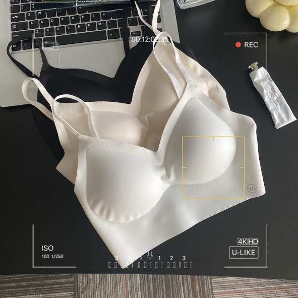 Áo Ngực Cúp Tam Giác Ba Chiều Bằng latex Mỏng Ba Chiều Kiểu Pháp Mùa Hè Cho Nữ